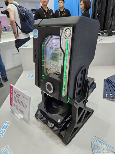 Alphacool показала жидкостный кулер для Xbox и другие новинки на выставке Computex 2026