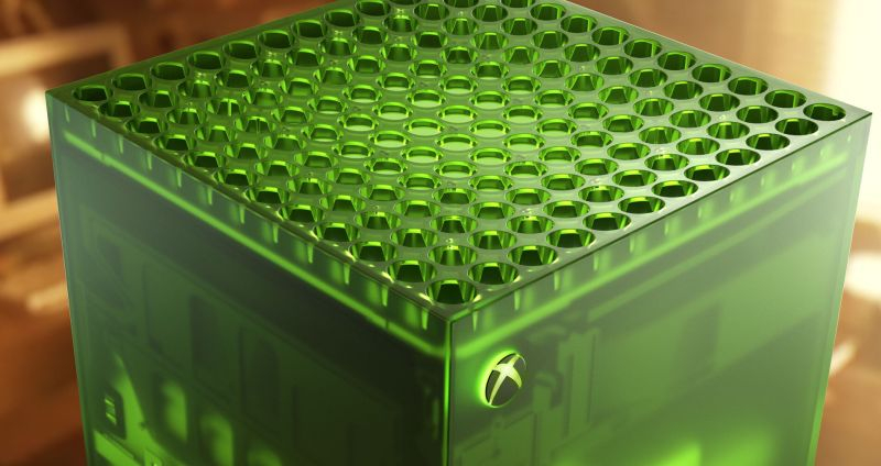 К 25-летию первой Xbox выйдет приставка Xbox Series X25 Limited Edition в полупрозрачном зелёном корпусе