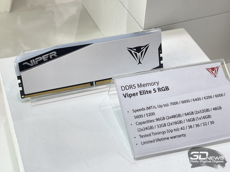 Репортаж со стенда Patriot на Computex 2026: память DDR5-9600, быстрые SSD и решения для эпохи ИИ