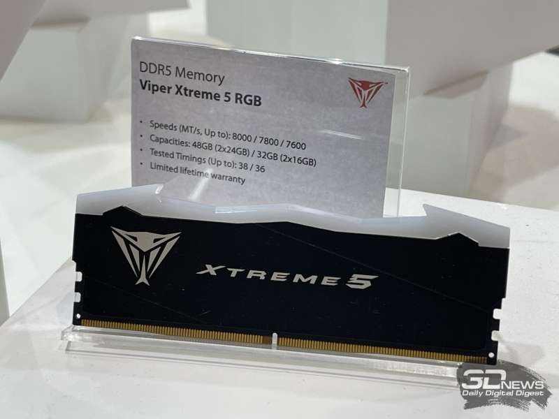 Репортаж со стенда Patriot на Computex 2026: память DDR5-9600, быстрые SSD и решения для эпохи ИИ