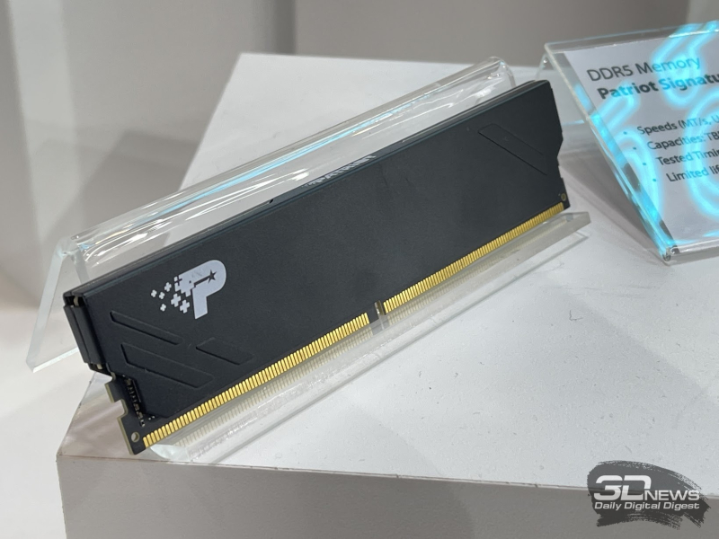 Репортаж со стенда Patriot на Computex 2026: память DDR5-9600, быстрые SSD и решения для эпохи ИИ
