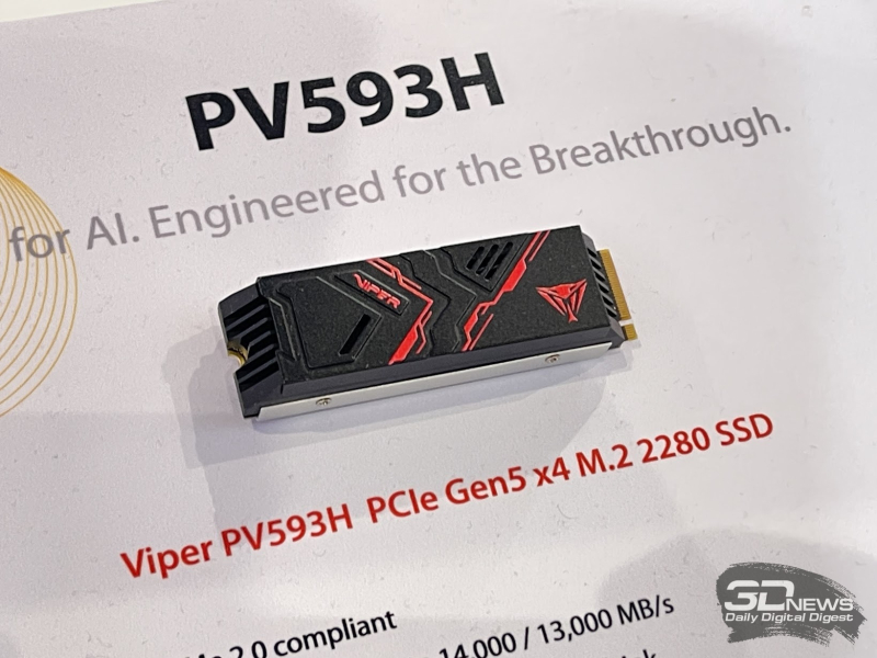 Репортаж со стенда Patriot на Computex 2026: память DDR5-9600, быстрые SSD и решения для эпохи ИИ