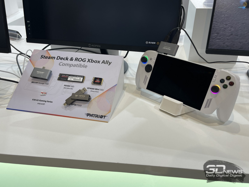 Репортаж со стенда Patriot на Computex 2026: память DDR5-9600, быстрые SSD и решения для эпохи ИИ