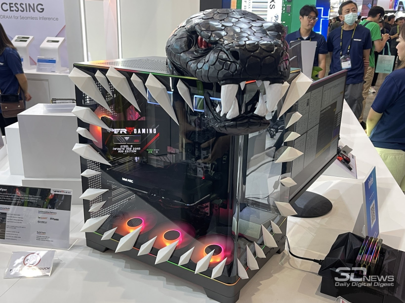 Репортаж со стенда Patriot на Computex 2026: память DDR5-9600, быстрые SSD и решения для эпохи ИИ