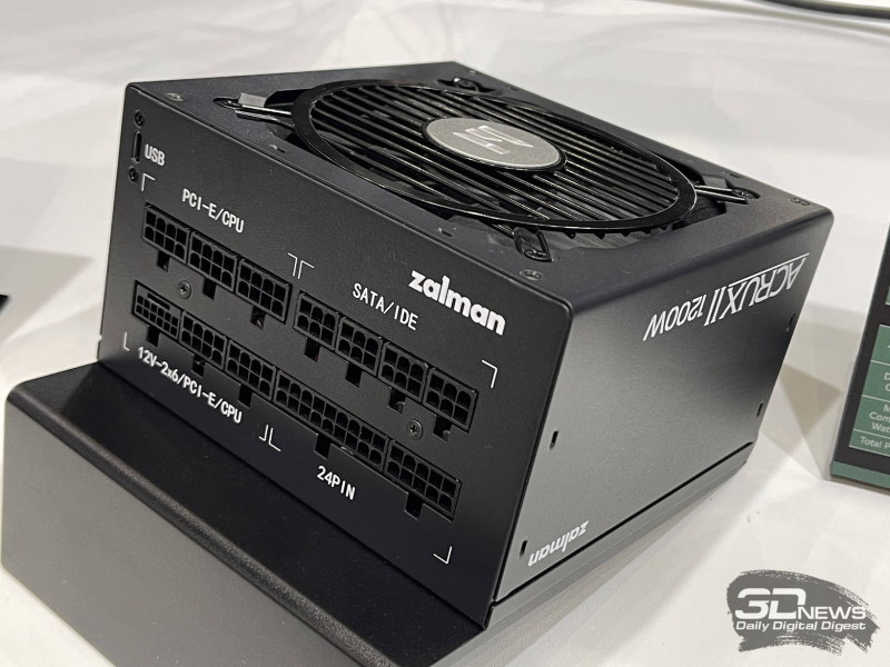 Репортаж со стенда Zalman на Computex 2026: «гоночные» кулеры, корпуса с экранами и блок питания на 3000 Вт